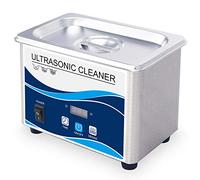 Nettoyeur à Ultrasons 800 ML avec Minuterie Réglable, Machine De Nettoyage De Bijoux, Lavage Domestique en Acier Inoxydable pour Lunettes, Montres, Pièces électroniques,0.8L/60W