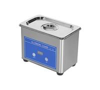 Nettoyeur à ultrasons, 800 ml, pour nettoyer les lunettes, bijoux, montres, prothèses dentaires, pinceau, pièce de monnaie, 35 W