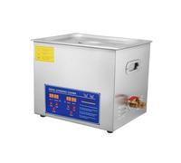 Nettoyeur À Ultrasons Avec Minuterie Numérique 2L 3L 6L 10L 15L 22L 30L Machine De Nettoyage De Montres De Bain En Acier Inoxydable For Bijoux Et Lunettes Large Gamme D'Applications(15L)