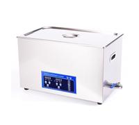 Nettoyeur À Ultrasons Numérique 0,8 L 2 L 6 L 10 L 30 L 38 L Bain Chauffé PCB Moteur Métal Laboratoire Nettoyeur À Ultrasons Dégraissage Large Gamme D'Applications(22L)