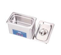 Nettoyeur À Ultrasons Numérique 0,8 L 2 L 6 L 10 L 30 L 38 L Bain Chauffé PCB Moteur Métal Laboratoire Nettoyeur À Ultrasons Dégraissage Large Gamme D'Applications(0.8L)