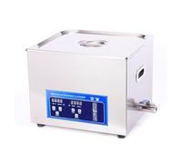 Nettoyeur À Ultrasons Numérique 0,8 L 2 L 6 L 10 L 30 L 38 L Bain Chauffé PCB Moteur Métal Laboratoire Nettoyeur À Ultrasons Dégraissage Large Gamme D'Applications(15L)