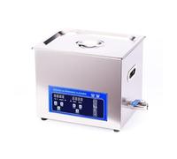 Nettoyeur À Ultrasons Numérique 0,8 L 2 L 6 L 10 L 30 L 38 L Bain Chauffé PCB Moteur Métal Laboratoire Nettoyeur À Ultrasons Dégraissage Large Gamme D'Applications(10L)