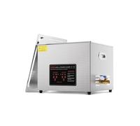 VEVOR Nettoyeur à Ultrasons Numérique 15 L, Bac Ultrasons 360 W, Appareil de Nettoyage Ultrasonique Professionnel avec Minuterie, Chauffage et Panier, pour Montres, Lunettes, Bijoux, Labo Clinique