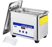 Nettoyeur à Ultrasons Professionnel 800ml Avec Chauffage Et Rglage Du Temps Nettoyant Sonique Professionnel En Acier Inoxydable 180 W Pour Les Bijoux,Les Lab,Les éQuipements Dentaires Et Industriels