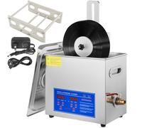 Nettoyeur à Ultrasons-VEVOR-30x15x15 cm- Acier Inoxydable-200 W-pour les Travaux de Nettoyage Quotidiens ou Professionnels