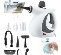 Nettoyeur à Vapeur Aquanevo, Aquanevo Steam Cleaner Hand Spray Cleaner, Steam Cleaner Avec Buse Vapeure Orientable à 360° Pour La Maison, Pour La Maison, La Voiture, Sols, Carrelages, CanapéS (Gris)