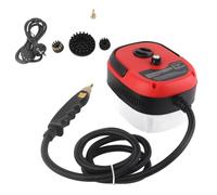 Nettoyeur à vapeur électrique 1500 W, machine de nettoyage haute température et haute pression pour hotte de cuisine commerciale et systèmes CVC - Comprend trois brosses et un