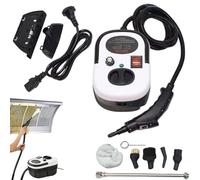 Nettoyeur à vapeur, générateur de vapeur de 2500 W avec chauffage rapide à 6 niveaux, outil pour cuisine et salle de bain, pour voiture cuisine, intérieur et fenêtres grasses et sales