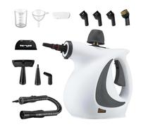 Nettoyeur à vapeur portable pour maison, éliminateur de taches électrique avec 12 accessoires pour sol en bois, carrelage, tapis, canapé, tissu détaillé de voiture, meubles, tapis