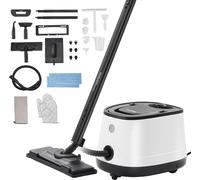 Nettoyeur à vapeur VEVOR, nettoyeur à vapeur multifonctionnel avec 27 accessoires, nettoyage à la vapeur, cordon d'alimentation extra long de 1,5 m, réservoir d'eau de 1,5 l et poignée portable