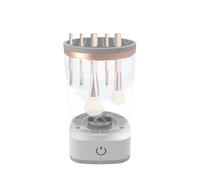 Nettoyeur Automatique De Pinceaux De Maquillage, Doux Pour Les Poils, 16x9 Cm, Machine De Nettoyage D'applicateur Cosmétique, Nettoyeur De Brosse Électrique Rotatif, Facile À Utiliser, Pour Femmes