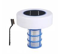 Nettoyeur automatique flottant pour piscine, ioniseur solaire, dispositif de réduction du chlore, purificateurs de piscines, facile à utiliser