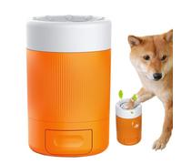 Nettoyeur Automatique pour Pattes de Chien, Réutilisable Portable Automatique, Idéal pour Laver, Brosser, Promener, Entraîner, Voyager, Maison, Pour Petit Moyen Grand Chien Toilettage à Domicile