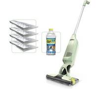Nettoyeur balai sans fil 2-en-1 Shark VACMOP - Citron Vert
