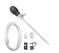 Nettoyeur d'aquarium - Aspiration forte aspiration, pompe à siphon manuelle avec tube renforcé robuste, système professionnel d'élimination des débris, idéal pour l'entretien du gravier d'aquarium