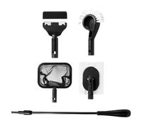 Nettoyeur De Bac À Poissons,Raclette 4-en-1 à Gravier - Kit De Nettoyage Pour Aquarium | Pour eaux salées, eaux douces, maison domestique, terrariums, bassins, les crevettes, tortue, betta