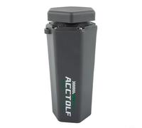 Nettoyeur de balle de golf portable pour nettoyage de balle de golf pour sac, chariot porte-gobelet pour nettoyage personnel de balle de golf (noir)