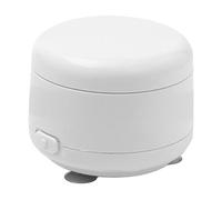 Nettoyeur de bijoux portable - Cavitation haute fréquence, boîtier ABS silencieux | Machine de nettoyage ultrasonique avec couvercle transparent pour dentiers, rasoirs, boucles d'oreilles, colliers