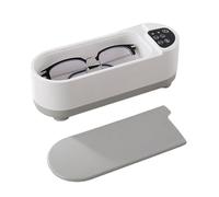 Nettoyeur de Bijoux pour Boucles d'Oreilles - Appareil De Nettoyage Compact Pour Bijoux Délicats Et Lunettes - Élimine Les Taches 2 Modes Voyage Nettoyage Colliers Boucles D'oreilles Bagues Dentier Pi