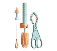 Nettoyeur De Bouteilles À Brosse - Nettoyeur De Biberon Rotatif À 360 Degrés,Kit De Nettoyage De Biberon Électrique Est Dotée D'un Moteur Puissant Et D'uneD'eau, Brosse À Tétons, Nettoyeur De Brosse