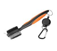 Nettoyeur de, Brosse de Multifonctionnelle, Nettoyeur de Rainure de Club avec Mousqueton à Tyrolienne, Outil de Nettoyage de