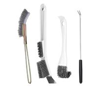 Nettoyeur de cage à oiseaux Brosse ergonomique réutilisable à manche long,