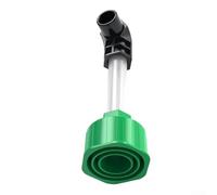Nettoyeur de canalisations HVAC, 1 outil ABS vert avec adaptateur 3/4 en PVC, humide pour VAC Fixation pour ligne de condensat AC, processus de nettoyage visible, fonctionnement simple à 90 degrés