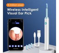 Nettoyeur De Cérumen Intelligent Wifi Bâtonnets D'oreille Caméra Endoscopique Visuelle