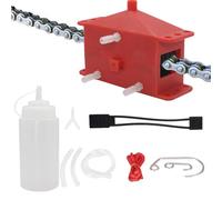 Nettoyeur de chaine moto et vélo, Outil de maintenance pour chaînes et pignons, réduit l'entretien 30%, lubrifiant précis, compatible avec toutes les motos à chaîne, 21,5x14x11 cm, 0,3 kg