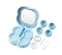 Nettoyeur de contact à ultrasons - Lentille intelligente 120 ml, dispositif de lavage, étui de rangement étanche | Nettoyant portable ergonomique pour travail intelligent, pour l'hygiène quotidienne