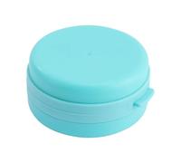 Nettoyeur de corps en silicone - 8,5 x 8,5 cm - Poils élastiques doux - Masseur pour baignoire de spa - Alternative hygiénique au loofah avec distributeur de savon - Exfoliant doux pour hommes et