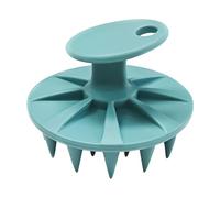 Nettoyeur de cuir chevelu - 3,15 x 3,15 x 2,56 cm - Masseur de tête en silicone - Brosse de nettoyage portable pour hommes et femmes - Pour salon de spa, maison, voyage - Stimulateur doux - Shampooing