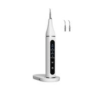 Nettoyeur De Dents Électrique Ultrasonique, Blanchiment, Détartreur Dentaire Portable, Dissolvant De Taches, Outil D'hygiène Buccale Blanc