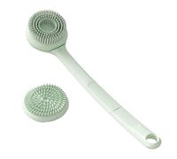 Nettoyeur de dos électrique | 2 vitesses de rotation de la peau,Brosse pour le corps rechargeable avec un long manche,Pour les femmes Massage du Bain Pieds Lavage Tête Et Mains