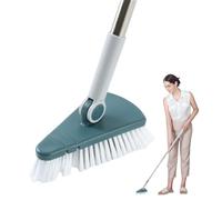 Nettoyeur de douche à longue poignée - brosse pour salle de bain, brosse de douche étendue | Lave-vaisselle multifonction pour salle de bain, outils de nettoyage des coins du sol, pour le Puliz