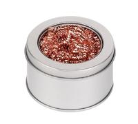 Nettoyeur de fer à souder, étain à souder et nettoyant - Support en acier inoxydable pour nettoyage en laiton, étamage, soudure électronique