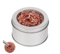 Nettoyeur de fer à souder | Étain de soudure et nettoyant | Support en acier inoxydable pour nettoyage en laiton, étamage, soudure électronique