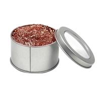 Nettoyeur de fer à souder - Étain de soudure et nettoyant - Support en acier inoxydable pour nettoyage en laiton - Électronique