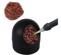 Nettoyeur de fer à souder, fil de nettoyage de panne à souder, boule de pointe à souder, Kit de nettoyage de pointe en laiton enroulé souple (sans eau)