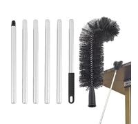 Nettoyeur de gouttières - Outil de nettoyage des gouttières, Brosse rétractable pour gouttières | Nettoyeur de gouttière extensible, outils de nettoyage de gouttières de conception incurvée pour