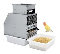 Nettoyeur de Graines Avancé et Machine de Vannage, Séparateur en INOX avec Ventilateur Réglable et Sortie Ajustable, Moteur à Couple Élevé avec Contrôle Précis
