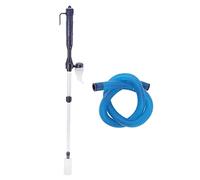Nettoyeur de Gravier pour Aquarium électrique, aspirateur pour Aquarium avec système de Siphon, Conception à hélice en Spirale pour Un Changement d’Eau et Un Nettoyage du Sable fac