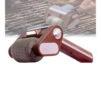 Nettoyeur de Gril Électrique Brosse Électrique Sans Fil pour Barbecue Nettoyage des Grilles en Rotation Rouleau Électrique en Acier Inoxydable Tête Passe au Vaisselle