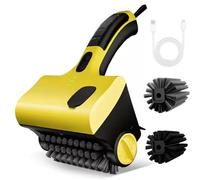 Nettoyeur de Gril électrique, Brosse Rechargeable sans Fil, livré avec Un Petit réservoir d'eau, Nettoyage rotative à 360°, Grande Vitesse 350 TR/Min, Conception Poils Qui Tombent