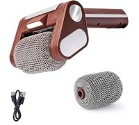Nettoyeur de Gril Électrique Sans Poils : Brosse de Nettoyage de Gril avec Lumières LED pour Usage Extérieur et Cuisine, Grils et Camping