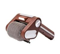 Nettoyeur de grille électrique sans poils rechargeable 350 tr/min Brosse de barbecue en acier inoxydable 304 Rouleau électrique sans fil pour un nettoyage de cuisine sans effort