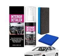 Nettoyeur de intérieure de voiture | Spray dépoussiérant pour véhicules, spray nettoyant intérieur pour sièges de voiture - pour le nettoyage des tableaux de bord, surfaces en cuir, surfaces