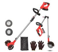 Nettoyeur de joints sans fil pour batterie Makita 18 V, brosse à joints électrique 800 W, poignée de guidage télescopique de 120 à 155 cm, brosse anti-mauvaises herbes, grattoir pour le nettoyage des