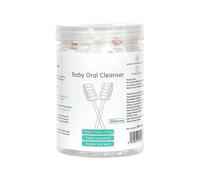 Nettoyeur de langue pour bébé | Nettoyeur de gencives | Lingettes en gaze douces Nettoyant hygiénique propre pour le soin des gencives et de la langue des bébés
